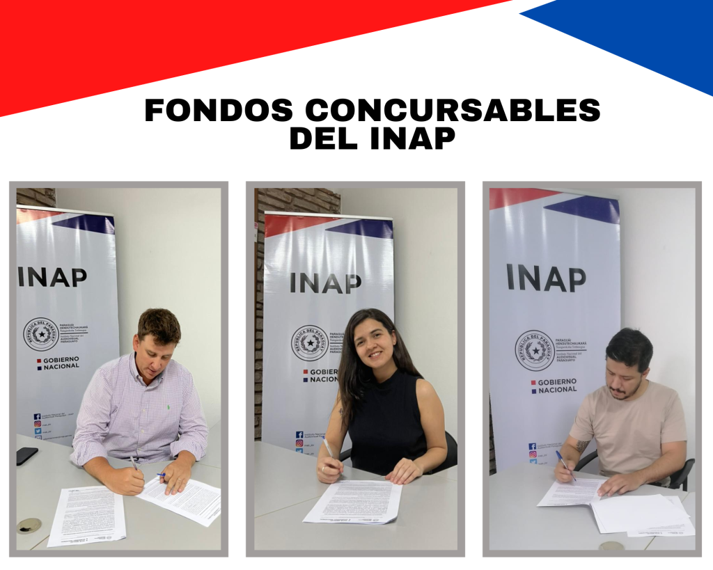 Firma de contratos de la primera convocatoria a los Fondos Concursables