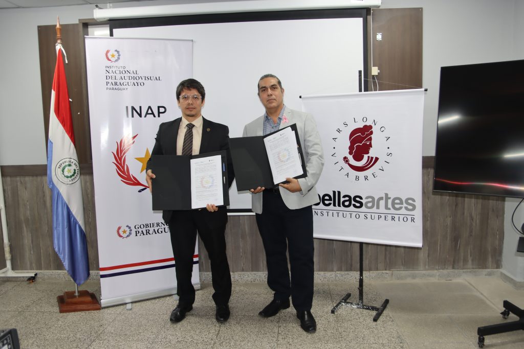 Alianza estratégica entre el INAP y el ISBA fortalecerá la industria creativa y cultural del país
