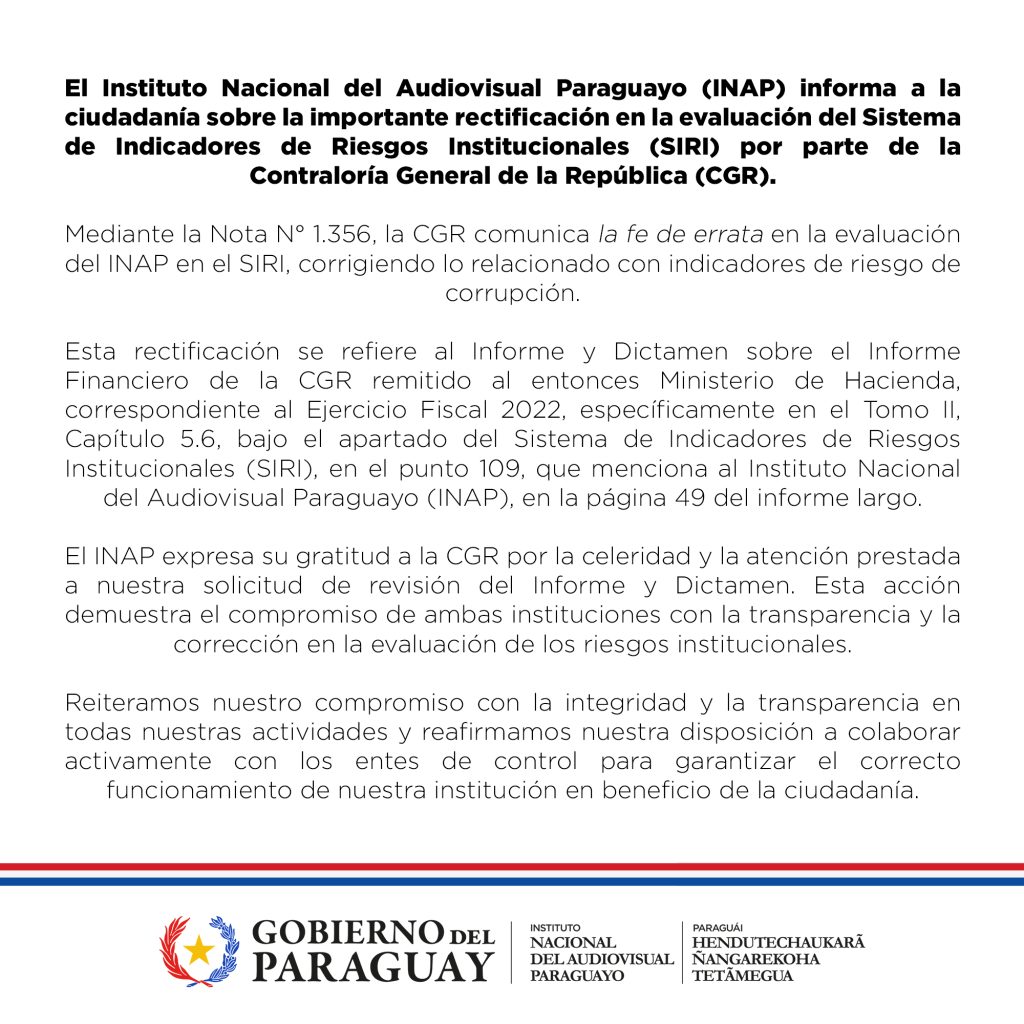 COMUNICADO A LA OPINIÓN PÚBLICA